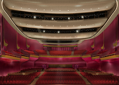 北京天橋大劇院1600座劇場看向觀眾最終